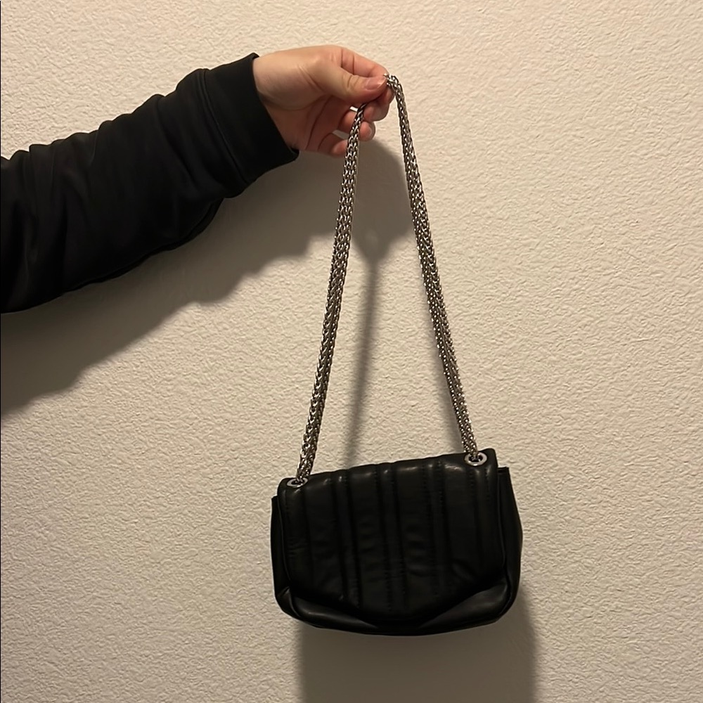 Black Chain cross body Bag